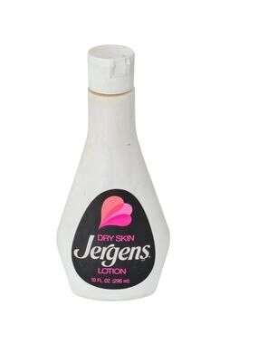 Jergens Dry Skin Lotion 10 oz New Old Stock 80s Vintage USA Made Movie Tv Prop